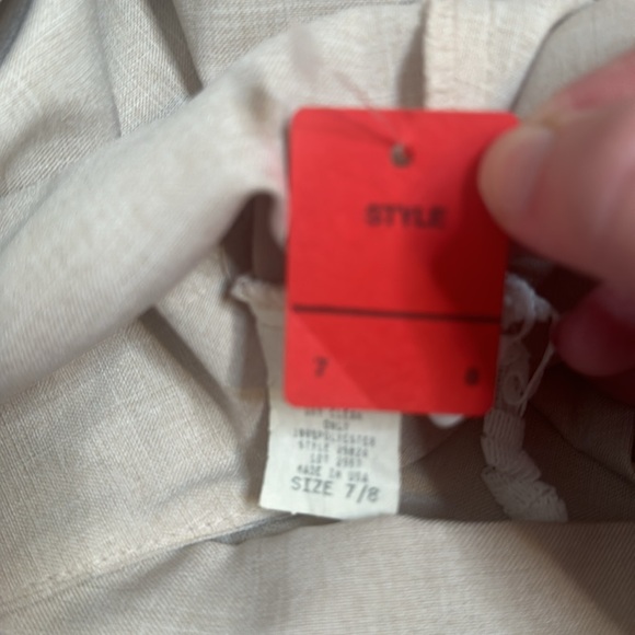 Elegant Beige Women's Pantsuit - Picture 8 of 8